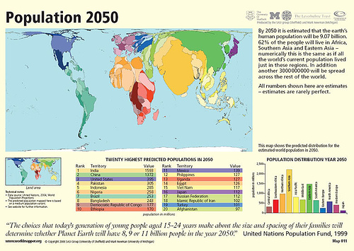world map 2050