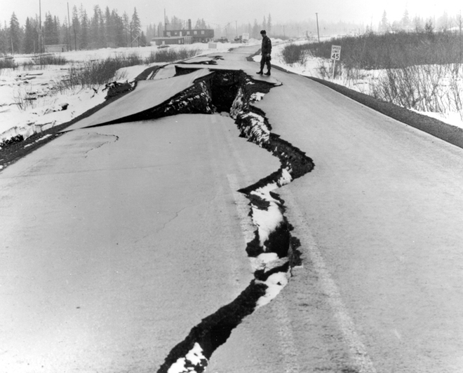 prince william sound alaska earthquake 1964. In Prince William Sound,