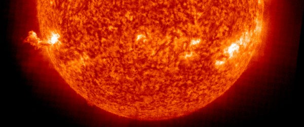 Last night, NASA’s Solar Dynamics Observatory (SDO) observed an unusual event on the sun: An erupting cloud of plasma was eclipsed by a dark magnetic filament. The source of the explosion is a farside active region due to turn toward Earth in a few days. For now, though, the blast site lies just behind the sun’s eastern limb–perfectly situated for this rare kind of eclipse. Note the filament of relatively cool dark material snaking across...