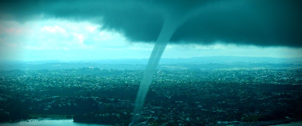 A large water funnel resembling a tornado has been spotted in Auckland’s Hauraki Gulf yesterday. The thin, tornado-like funnel apparently caused no significant harm as it swirled near the Auckland central business district at about 4 p.m., local time, or late Tuesday evening, EST, the New Zealand Herald reports. The waterspout moved along the harbour past the central business district before growing weaker and drifting into thick cloud over the city. Waterspouts are generally fairly safe to...