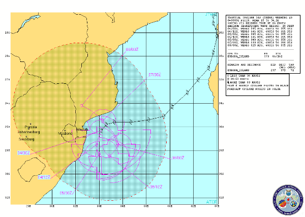 The Watchers - TC Irina could bring flooding rain to Southeast Africa