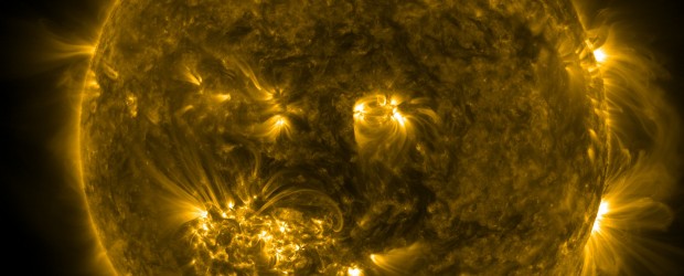 Email Email One of the largest Sunspots of the current cycle is rotating into position for Earth directed Solar Flares. Sunspot 1520 has a Beta-Gamma-Delta magnetic configuration and may produce an X-Class flare. M1.1 flare at 05:10 UTC was followed up with a M2.0 flare at 06:27 UTC this morning. Sunspot 1515 is now partially rotated onto the western limb. Another sunspot is forming just to the southwest of 1520 and it appears to be magnetically independent...