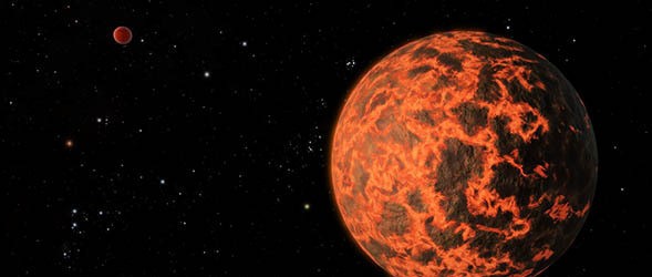 Email Email Astronomers using NASA’s Spitzer Space Telescope have detected what they believe is a planet two-thirds the size of Earth. The exoplanet candidate, called UCF-1.01, is located a mere 33 light-years away, making it possibly the nearest world to our solar system that is smaller than our home planet. An extrasolar planet, or exoplanet, is a planet that circles a star beyond our Solar System. The discovery of extrasolar planets, particularly those that orbit in the habitable zone where it is...