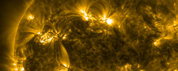 Active Region 1654 erupted with second M-class solar flare of the day. On January 11, 2013 at 15:07 UTC a moderate solar flare measuring M1.0 was recorded. This latest event started at 14:51, peaked at 15:07 and ended at 15:24 UTC. Earlier today we had a moderate but impulsive M-class solar flare measuring M1.2. The flare erupted from same region (AR 1654) at 09:11 UTC. Region 1654 is now classified with beta-gamma-delta magnetic configuration and is becoming more geoeffective as it rotates into direct Earth view. This region is capable of producing strong solar flares and will pose a threat in the coming days.  ...